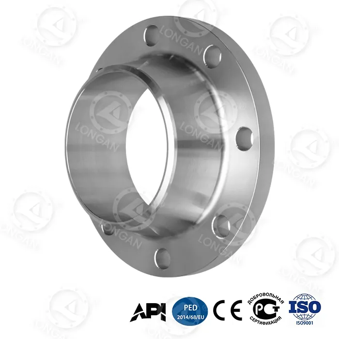 304 Paduan Baja Palsu Butt Welding Flange